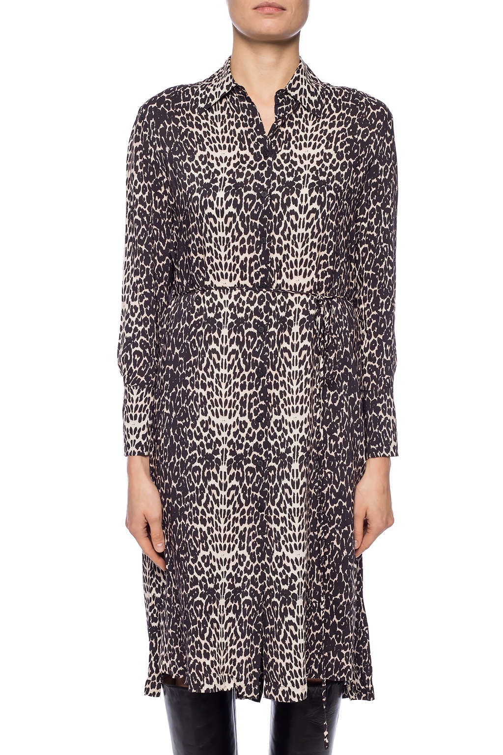 All saints outlet anya shirt dress